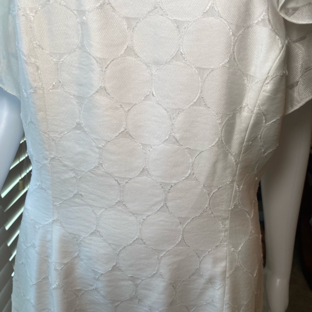 NWOT ✨ C/MEO Collective “Magnetise” Dress in Ivory, Tagged Large - Picture 10 of 12